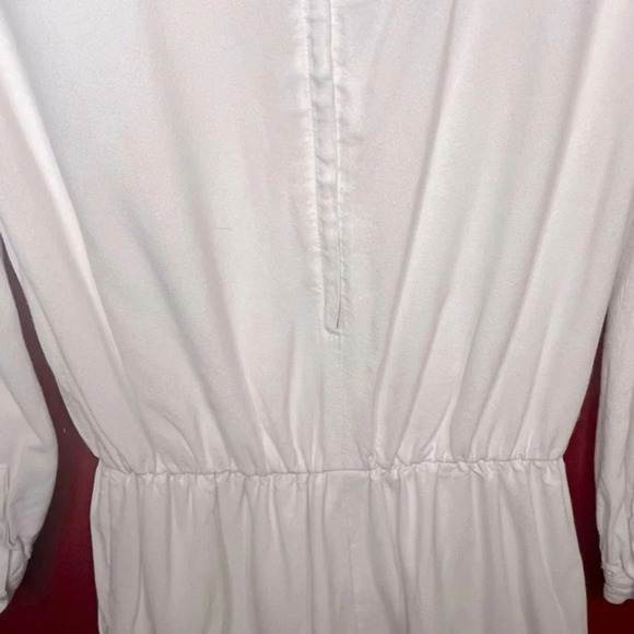 Club Monaco White Contemporary Short‎ Romper 3/4 Sleeve Size 0 - Picture 11 of 14